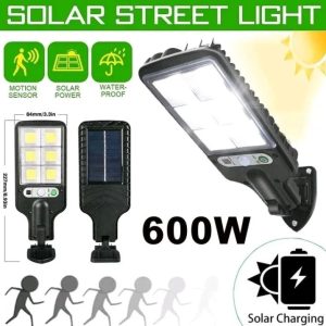 Super Bright LED Solar Wall Light – Motion Sensor Outdoor Garden Security Lamp | KETAM Shopping.