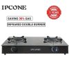 IPCONE 2 Gas Cooker Double Burner – Super Infrared Gas Stove | KETAM Kenya.