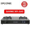 IPCONE 2 Gas Cooker Double Burner – Super Infrared Gas Stove | KETAM Kenya