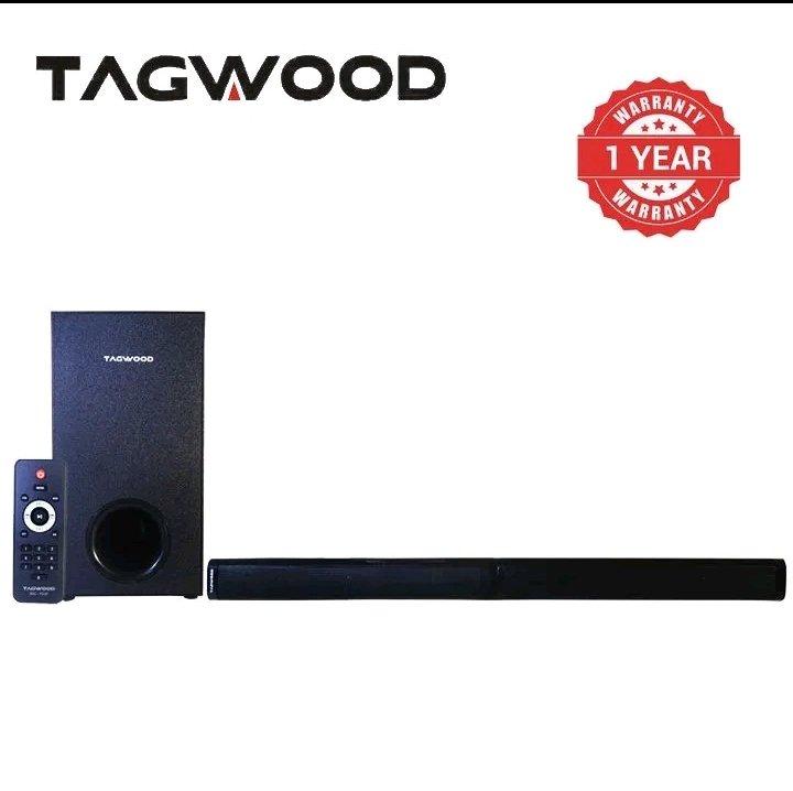 Tagwood 7500W 2.1CH Multimedia Bluetooth Woofer Speaker System | Subwoofer + Soundbar with Remote – Home Audio System |KETAM Kenya - Image 2