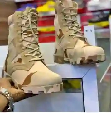 ORIGINAL / LATEST Camouflage Military Tactical Boots – High Quality, Durable & Safe for Men, Civil Servants & Soldiers. - Image 2