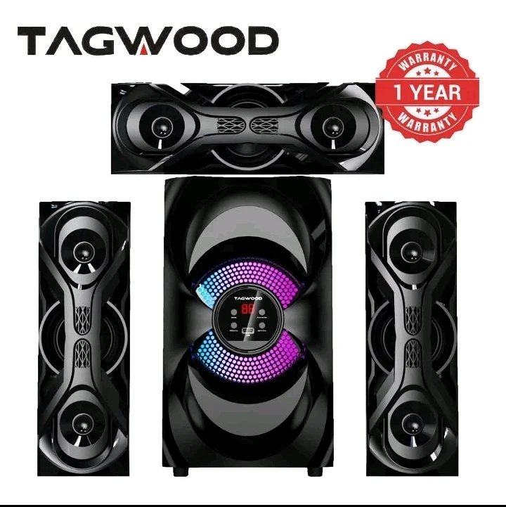 Tagwood 631F 3.1CH Woofer Subwoofer | Bluetooth Home Theater System β Powerful Bass, Clear Sound