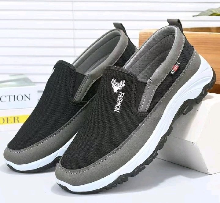 Freyr Men's Fashion Loafers – Comfortable Non-Slip Cloth Driving & Walking Shoes - Image 2