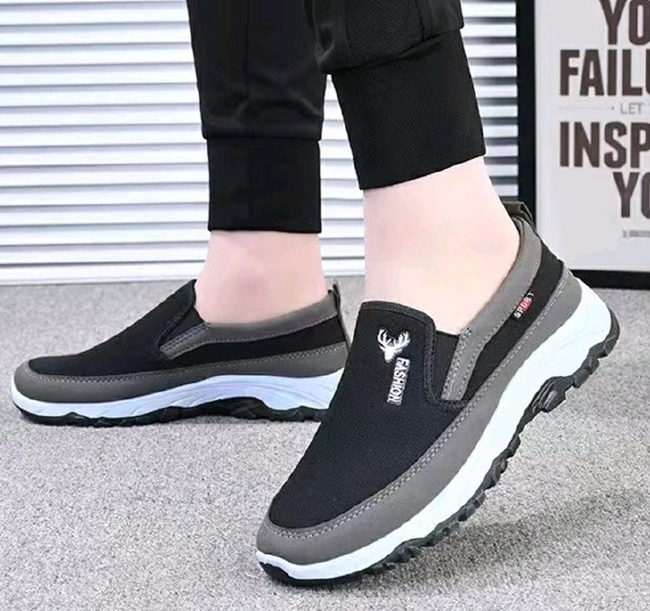 Freyr Men's Fashion Loafers – Comfortable Non-Slip Cloth Driving & Walking Shoes